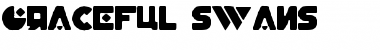 Download Graceful Swans Regular Font Title Preview