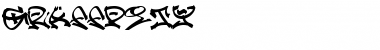 Download GRAFFPITY Regular Font Title Preview