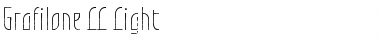 Download GrafiloneLL Light Regular Font Title Preview