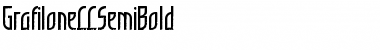 Download GrafiloneLLSemiBold Medium Font Title Preview