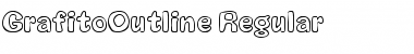 Download GrafitoOutline Regular Font Title Preview