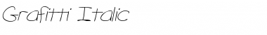 Download Grafitti Italic Font Title Preview