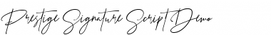 Download Prestige Signature Script  Demo Regular Font Title Preview