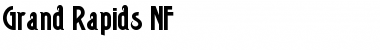 Download Grand Rapids NF Regular Font Title Preview