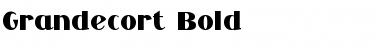 Download Grandecort Bold Font Title Preview