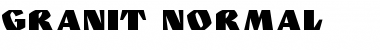 Download Granit Normal Font Title Preview