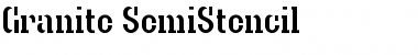 Download Granite Regular Font Title Preview
