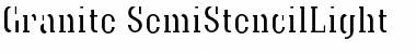 Download Granite Light Font Title Preview