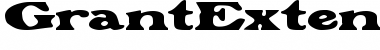 Download GrantExtended Regular Font Title Preview
