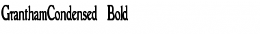 Download GranthamCondensed Bold Font Title Preview