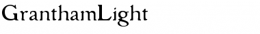 Download GranthamLight Light Font Title Preview