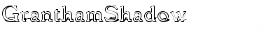 Download GranthamShadow Roman Font Title Preview