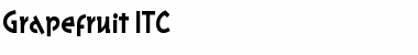 Download Grapefruit ITC Bold Font Title Preview