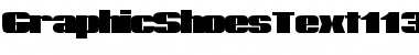 Download GraphicShoesText113 Regular Font Title Preview
