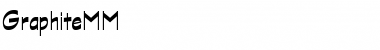 Download GraphiteMM Regular Font Title Preview