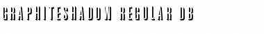 Download GraphiteShadow DB Regular Font Title Preview