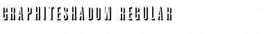 Download GraphiteShadow Regular Font Title Preview