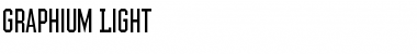 Download Graphium Light Font Title Preview