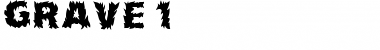 Download Grave 1 Medium Font Title Preview