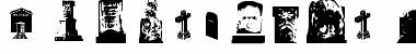 Download Gravestone bats estone bats Font Title Preview