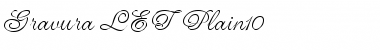 Download Gravura LET Plain Font Title Preview