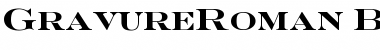 Download GravureRoman Bold Font Title Preview