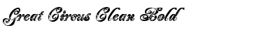 Download Great Circus Clean Bold Font Title Preview