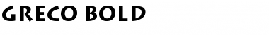 Download Greco Bold Font Title Preview