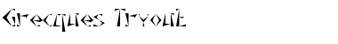Download Grecques Tryout Regular Font Title Preview