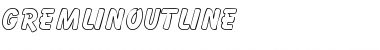 Download GremlinOutline Regular Font Title Preview
