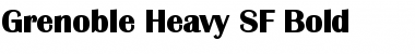 Download Grenoble Heavy SF Bold Font Title Preview