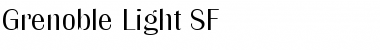 Download Grenoble Light SF Regular Font Title Preview