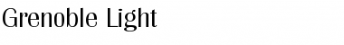 Download Grenoble-Light Regular Font Title Preview