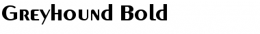 Download Greyhound Bold Font Title Preview