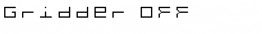 Download Gridder OFF Font Title Preview