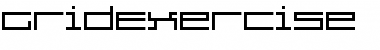 Download GridExercise Regular Font Title Preview