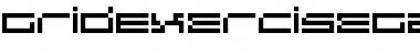 Download GridExerciseGaps Regular Font Title Preview