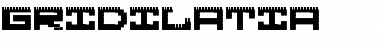 Download Gridilatia Regular Font Title Preview