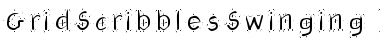 Download GridScribblesSwinging Regular Font Title Preview