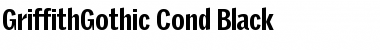 Download GriffithGothic Cond Black Font Title Preview