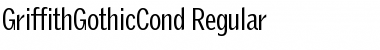 Download GriffithGothicCond Regular Font Title Preview
