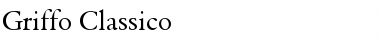Download Griffo Classico Font Title Preview