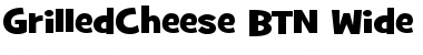 Download GrilledCheese BTN Wide Bold Font Title Preview