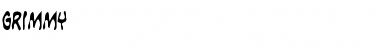 Download Grimmy Medium Font Title Preview