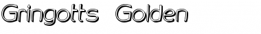 Download Gringotts Golden Regular Font Title Preview