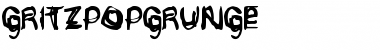 Download GritzpopGrunge Regular Font Title Preview