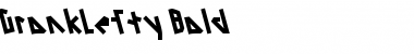 Download GronkLefty Bold Font Title Preview