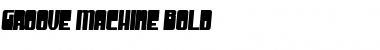 Download Groove Machine Bold Font Title Preview
