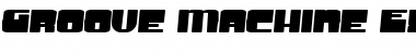 Download Groove Machine Expanded Bold Font Title Preview