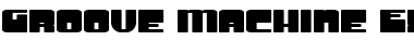 Download Groove Machine ExpUpright Bold Font Title Preview